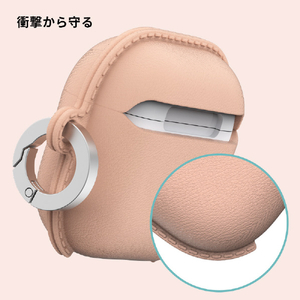 araree AirPods 4用ソフトケース POPS ブラック AR27404AP4-イメージ8