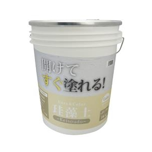 ワンウィル Easy&Color珪藻土 18kg ベージュ 3793060017-イメージ1