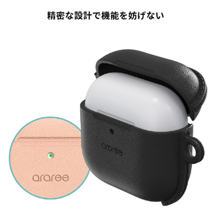 araree AirPods 4用ソフトケース POPS フォレストブルー AR27405AP4-イメージ10