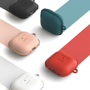 araree AirPods 4用ソフトケース POPS フォレストブルー AR27405AP4-イメージ6