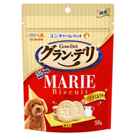 ユニチャームペットケア グラン・デリ ワンちゃん専用マリービスケット バナナミルク味 50g ﾏﾘ-ﾋﾞｽｹﾂﾄﾊﾞﾅﾅﾐﾙｸ50G