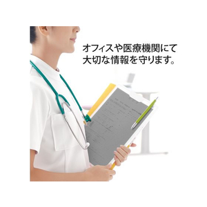 プラス クリップ付ボードホルダー・カモフラージュ ホワイト 10枚 FL-130CH 1箱(10冊) F840791-89483-イメージ5