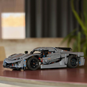 レゴジャパン LEGO テクニック 42173 Koenigsegg Jesko Absolut ハイパーカー [グレー] 42173ｹ-ﾆｸﾞｾｸﾞｼﾞｴｽｺAｸﾞﾚ--イメージ11