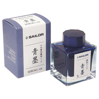 セーラー万年筆 万年筆用ボトルインク 青墨 50ml F011396-13-2002-242