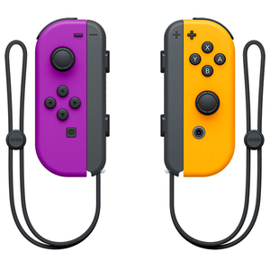 任天堂 Joy-Con (L)ネオンパープル/(R)ネオンオレンジ HACAJAQAA-イメージ2