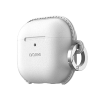 araree AirPods 4用ソフトケース POPS ホワイト AR27408AP4