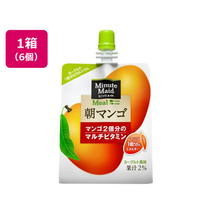 コカ・コーラ ミニッツメイド 朝マンゴ 180g×6個 F353941-イメージ1