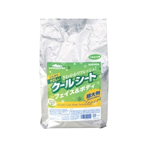 サラヤ クールリフレ やさしいクールシート70枚 詰替 FC302HS-7537131-イメージ1