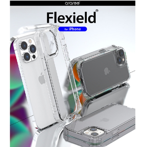 araree iPhone 15 ソフトクリアケース FLEXIELD クリア AR25412I15-イメージ3