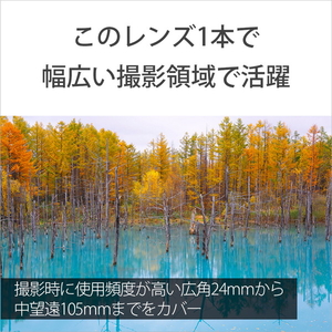 SONY 標準ズームレンズ FE 24-105mm F4 G OSS SEL24105G-イメージ2