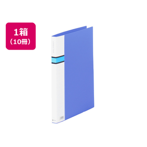 キングジム ロングZ-ファイル PP A4タテ とじ厚15mm 青 10冊 1箱(10冊) F840811-572ｱｵ-イメージ1