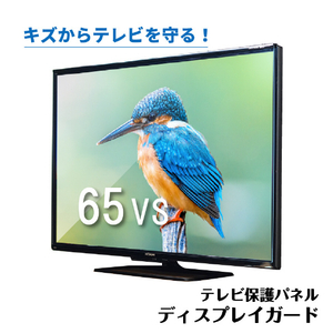 ニデック テレビ保護パネル ディスプレイガード 65V クリア C2ADGE206504204-イメージ1