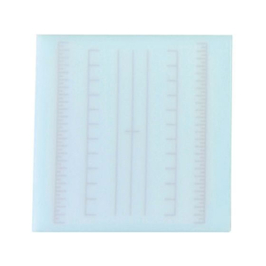 江部松商事 EBM/調理用 目盛り入りまな板 正方形 S ブルー FC981LU-7346210-イメージ1