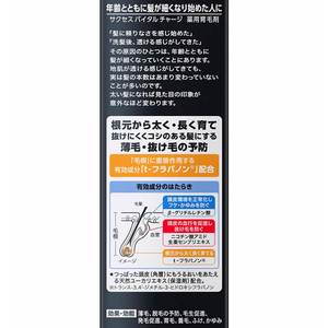 KAO サクセスバイタルチャージ薬用育毛剤 200mL F957606-イメージ4