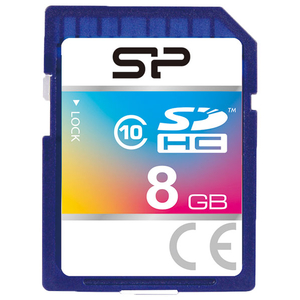 シリコンパワー SDメモリカード 8GB SP008GBSDH010V10-イメージ1