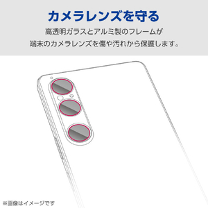 エレコム Xperia 1 VI用カメラレンズフィルム 高透明 PM-X242FLLFG-イメージ3