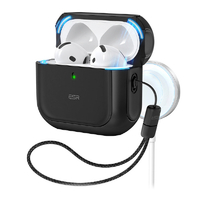 ESR AirPods 4用MagSafe対応ハイブリッドケース ORBIT ブラック ES27430AP4