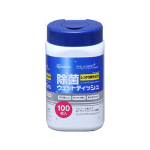 アイリスオーヤマ 除菌ウェットティッシュ アルコールタイプ 100枚 FCU2859-RWT-AB100-イメージ1