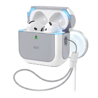 ESR AirPods 4用MagSafe対応ハイブリッドケース ORBIT ホワイト ES27431AP4