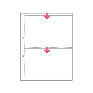 コクヨ クリアーブック A4リフィル 2ポケット 2穴 10枚 1パック（10枚） F805521-ﾗ-A22N-イメージ2
