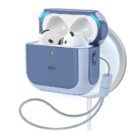 ESR AirPods 4用MagSafe対応ハイブリッドケース ORBIT ブルー ES27432AP4