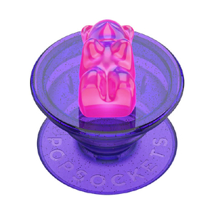 PopSockets スマホグリップ GUMMY BEAR PURPLE PUNCH 806243-イメージ1