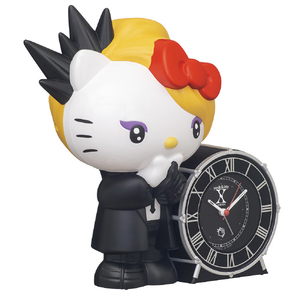 SEIKO 目覚まし時計 yoshikitty 黒 JF385A-イメージ3