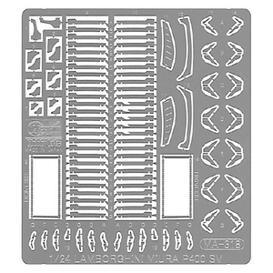 ハセガワ 1/24 ランボルギーニ ミウラ P400 SV “ディテールアップ バージョン” 20439ﾗﾝﾎﾞﾙｷﾞ-ﾆﾐｳﾗP400SVDU-イメージ6