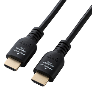 エレコム プレミアムハイスピードHDMI(R)ケーブル(2m ) ブラック CAC-HDP20BK2-イメージ1