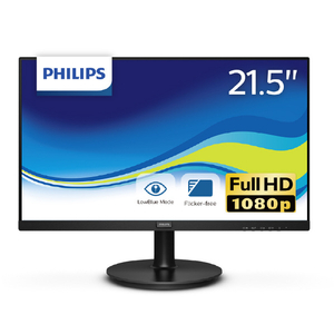 PHILIPS 21．5型液晶ディスプレイ V line ブラック 221V8L/11-イメージ1