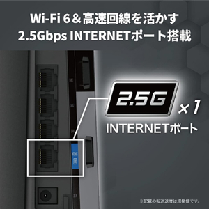 バッファロー 無線LAN親機11ax/ac/n/a/g/b 4803+1147Mbps WSR-6000AX8シリーズ シャンパンゴールド WSR-6000AX8-CG-イメージ10