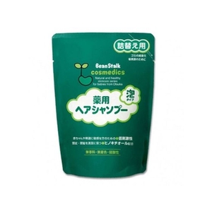 雪印ビーンスターク ビーンスターク 薬用ヘアシャンプー 泡タイプ詰替300mL FCM2532-イメージ1