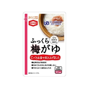 亀田製菓 ふっくら 梅がゆ 200g FCM5619-イメージ1