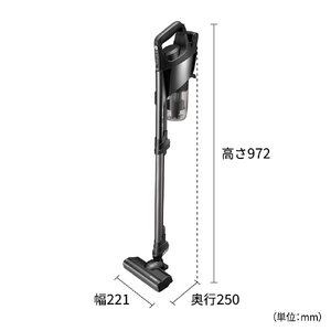 シャープ サイクロン式コードレススティッククリーナー RACTIVE Air POWER ブラック系 ECPR9B-イメージ3