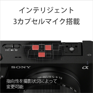 SONY デジタル一眼カメラ・ズームレンズキット VLOGCAM ZV-E1L ブラック ZV-E1L B-イメージ15