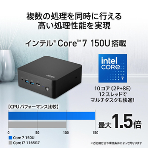 MSI Cubi NUC 1M-042JP Cubi NUC CUBI-NUC-1M-042JP-イメージ3