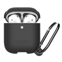 araree AirPods Case POPS <Wireless Charging Case専用> ブラック AR16457AP