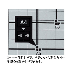 コクヨ ペーパーカッター押し切り式 10枚切 B4 F033540-DN-G102-イメージ9