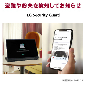 LGエレクトロニクス ノートパソコン gram オブシディアンブラック 16T90R-KA78J-イメージ7