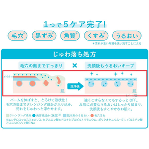 常盤薬品工業 サナ ラクトステップ クレンジングバーム FCS1579-イメージ4