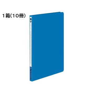 コクヨ レターファイル(色厚板紙) A4タテ とじ厚12mm 青 10冊 1箱(10冊) F810138-ﾌ-550B-イメージ1