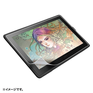 サンワサプライ ペンタブレット Cintiq 22用ペーパーライク反射防止フィルム LCD-WC22P-イメージ1