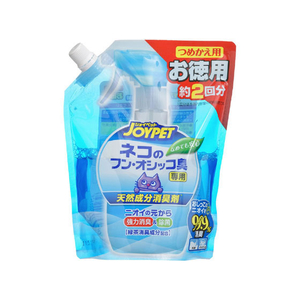 アースペット 天然消臭剤 ネコフンオシッコ臭用特大詰替450mL FCA4134-イメージ1