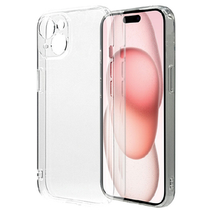 ラスタバナナ iPhone 15用極限保護+超透明TPUケース クリア 7814I361TPLCL-イメージ1