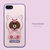 LINE FRIENDS iPhone SE(第3世代)/SE(第2世代)/8/7用SILICON CASE ダイノブラウン KCL-CDB001-イメージ10