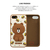 LINE FRIENDS iPhone SE(第3世代)/SE(第2世代)/8/7用SILICON CASE ダイノブラウン KCL-CDB001-イメージ13