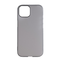 パワーサポート iPhone 15用Air jacket Smoke matte PJYK-70