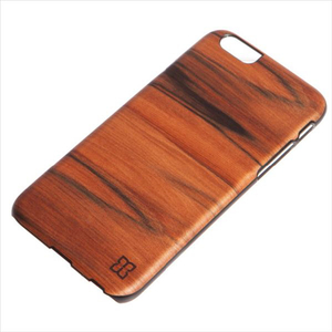 Man & Wood iPhone 6s/6用天然木ケース Sai Sai ブラックフレーム I4472I6-イメージ4