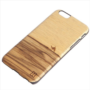 Man & Wood iPhone 6s/6用天然木ケース Terra ブラックフレーム I4474I6-イメージ4