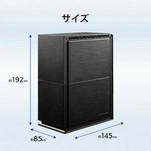 I・Oデータ USB 3．2 Gen 1対応 2ドライブ搭載ハードディスク(RAID 0/1対応)[12TB /据え置き型] HDW-UTCSシリーズ HDW-UTCS12-イメージ2